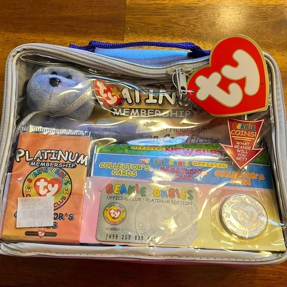 TY Beanie baby platinum set - Picture 1 of 4